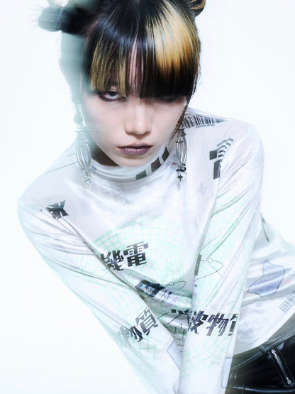 Futuristic Heavy Dark Punk Earring【s0000018837】