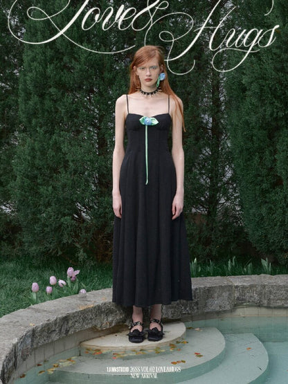 Herringbone Rose Corset Sundress【s0000016928】