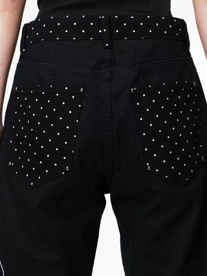 Vintage Polka Dot Knife Jeans【s0000018207】