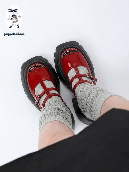 Mary Jane Thick Bottom Shoes【s0000011722】