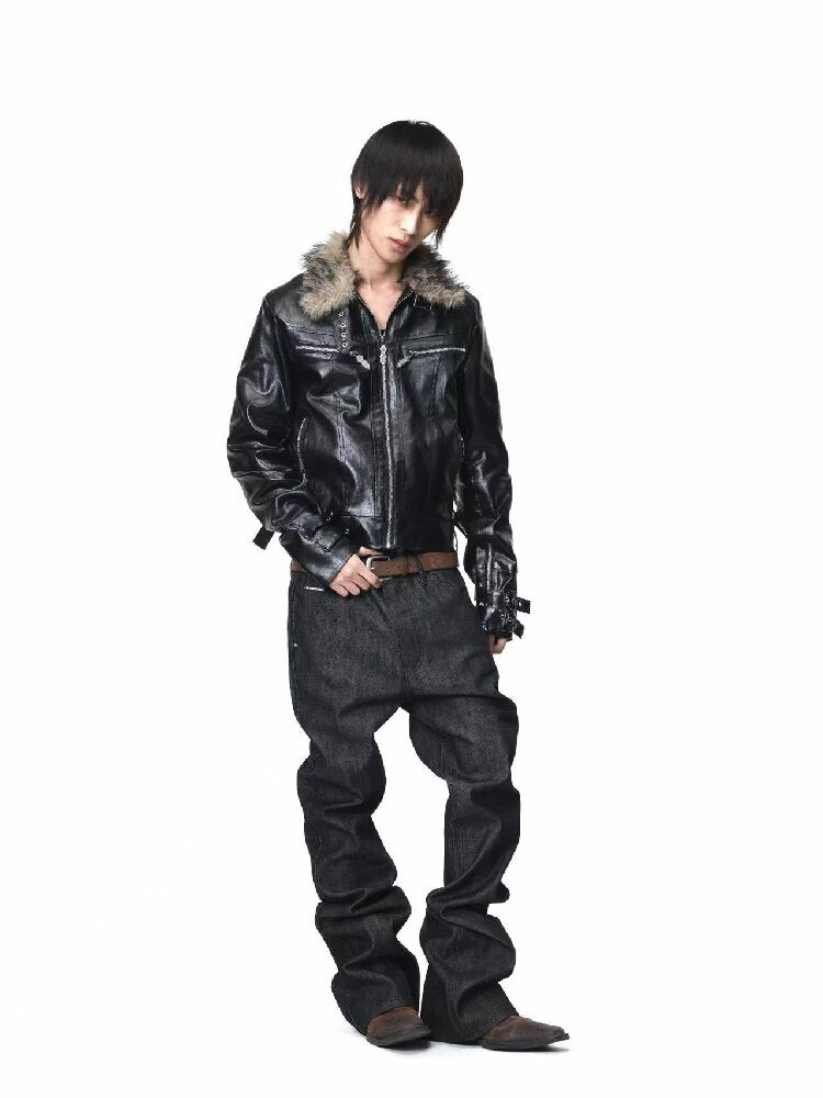 Raw Denim Bootcut Stacking Jeans【s0000018204】