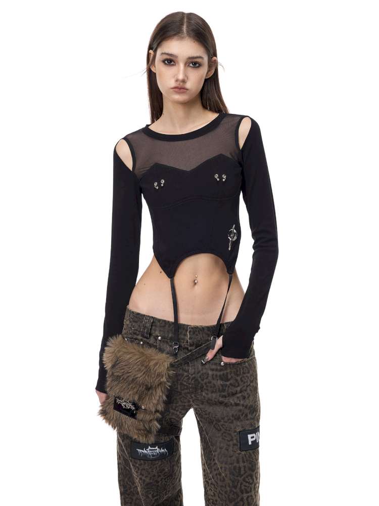 Structure Assembly Mesh T-shirt【s0000015122】