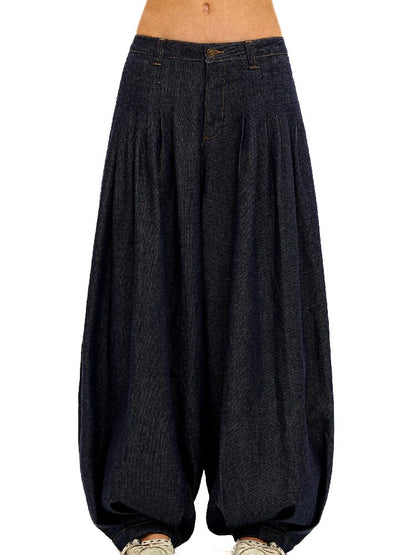 Soft Linen Cotton Lantern Trousers【s0000016428】