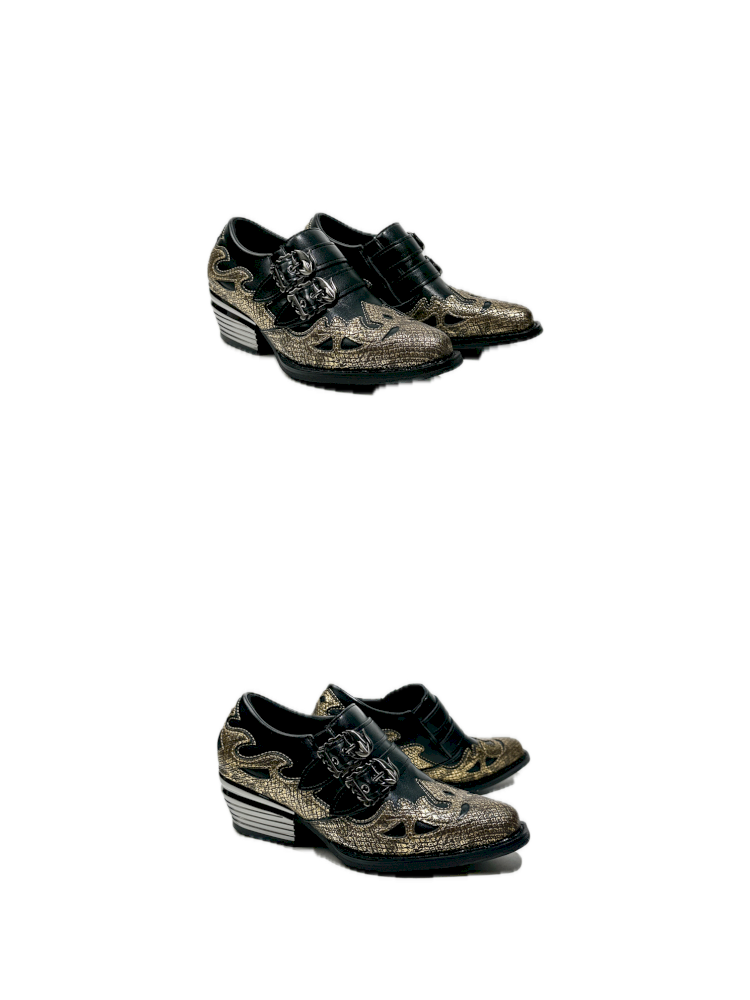 Middle heel Chelsea shoes【s0000013749】