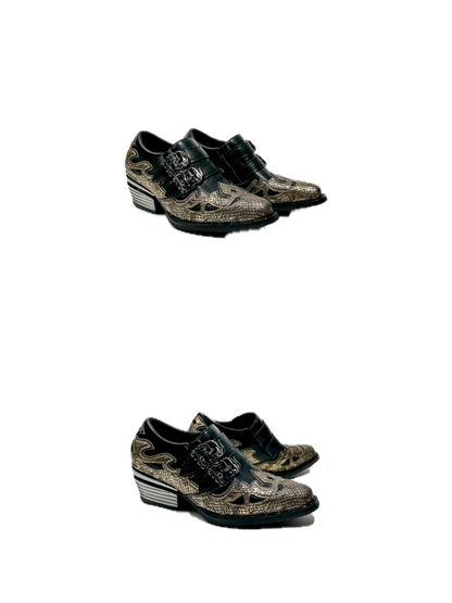 Middle heel Chelsea shoes【s0000013749】