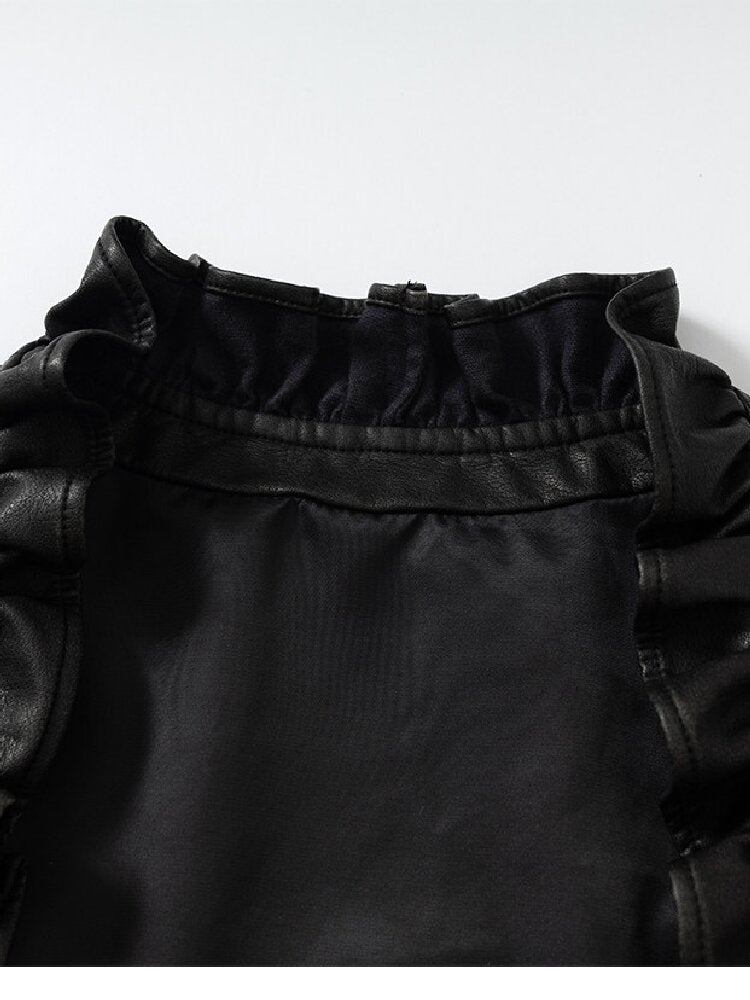 Baroque Napoleon Leather Jacket【s0000017992】