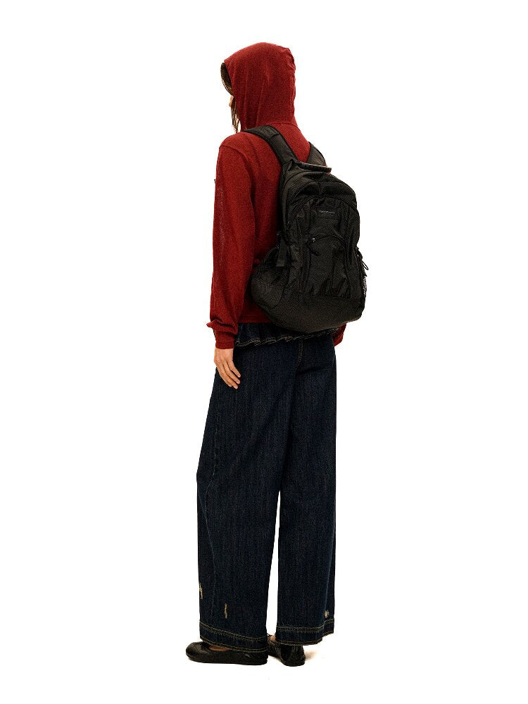 Retro Patchwork Sports Backpack【s0000017936】