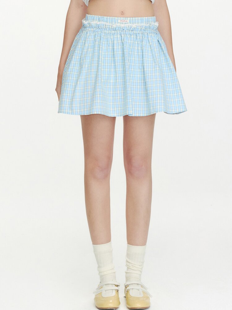 Weaving Track Lace Layered Skirt【s0000015666】