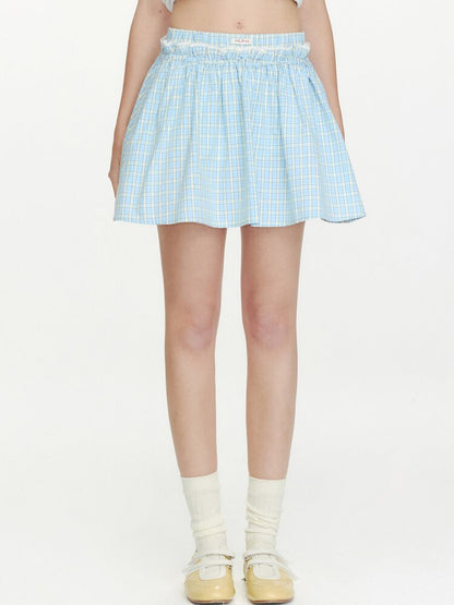 Weaving Track Lace Layered Skirt【s0000015666】