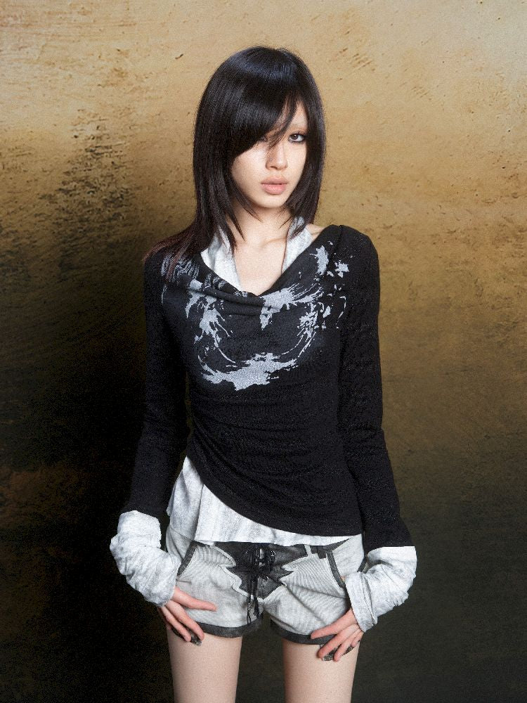 Hanging Neck Early Spring Knit Inner Top【s0000011804】