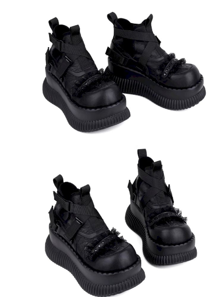 Thick Bottom Short Boots【s0000011700】