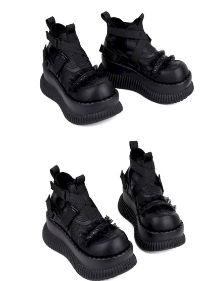 Thick Bottom Short Boots【s0000011700】