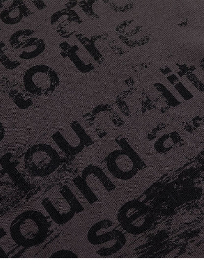 Graffiti Diamond Knitted Shirt【s0000016219】