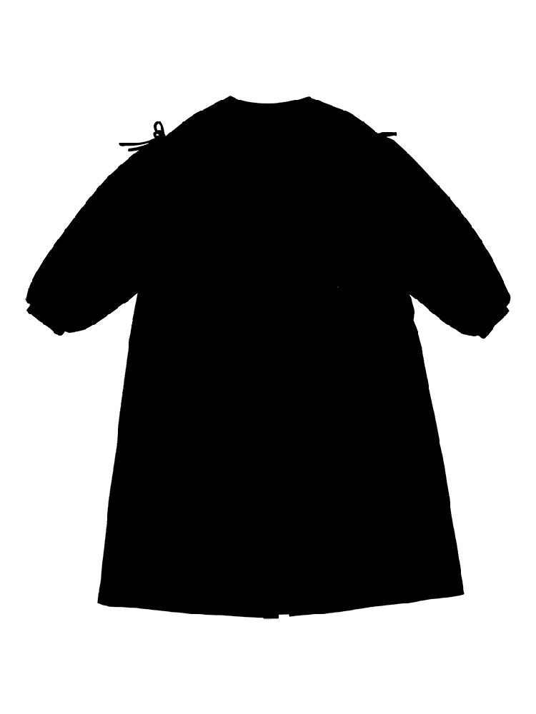 Wood Ear Trim Vintage Long Coat【s0000011337】