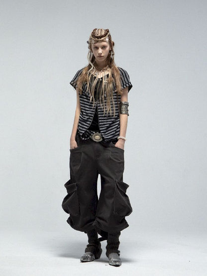 Hooded Zipper Versatile Tank T-shirt【s0000011838】