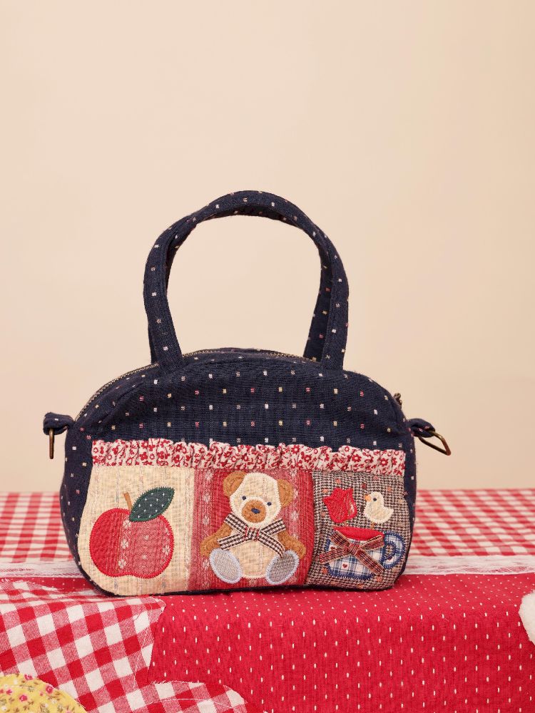 POLKA DOT CROSSBODY HANDBAG [S0000010892]