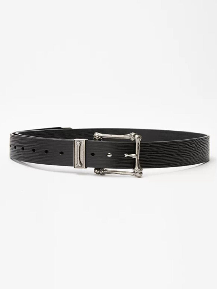 Embossed Leather Niche Belt【s0000018276】
