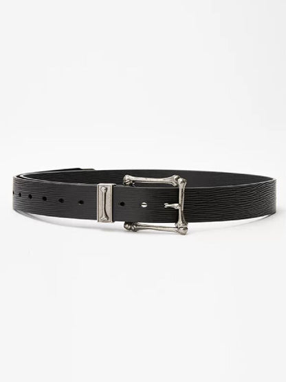Embossed Leather Niche Belt【s0000018276】