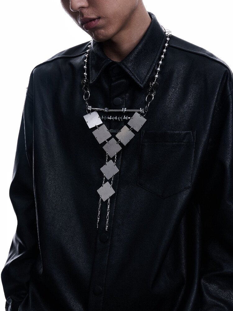 RoboCop Punk Trendy Body Chain Tie【s0000018826】