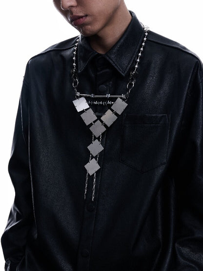 RoboCop Punk Trendy Body Chain Tie【s0000018826】