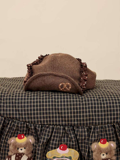 Vintage Girly Blend Wool Lace Octagon【s0000014846】