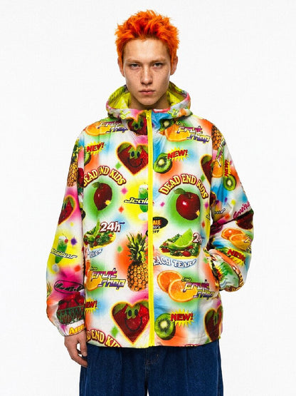 Teflon Colorful Fruit Sports Jacket【s0000017852】