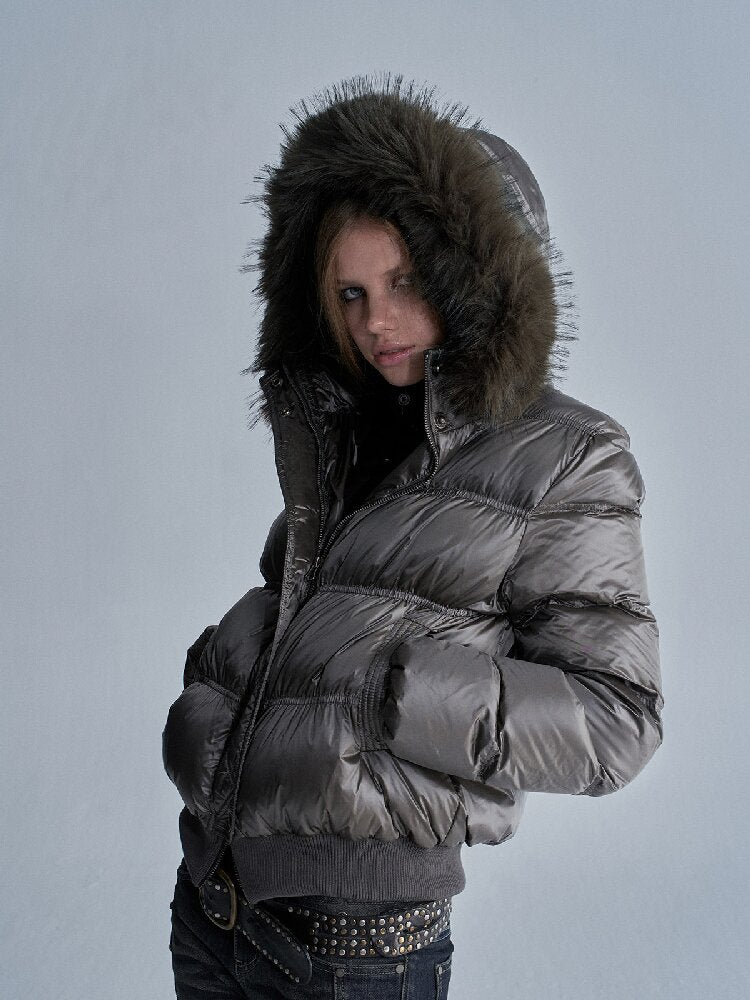 Polarized White Duck Down Jacket【s0000019095】