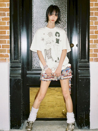 Manga Full Print Cake Dress【s0000012420】