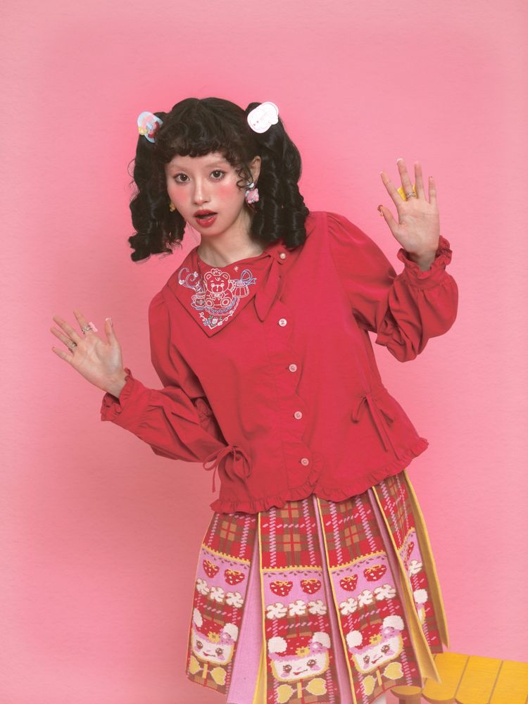 Vintage Versatile Shirt Blouse【s0000011172】