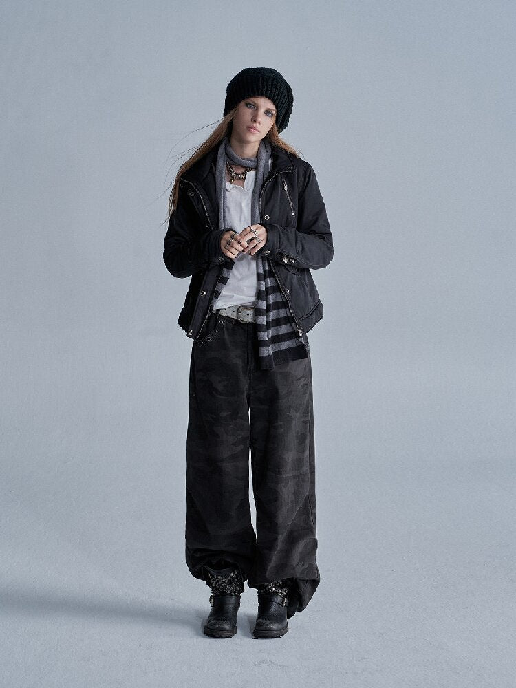 Two Color Camouflage Workwear Pants【s0000018465】
