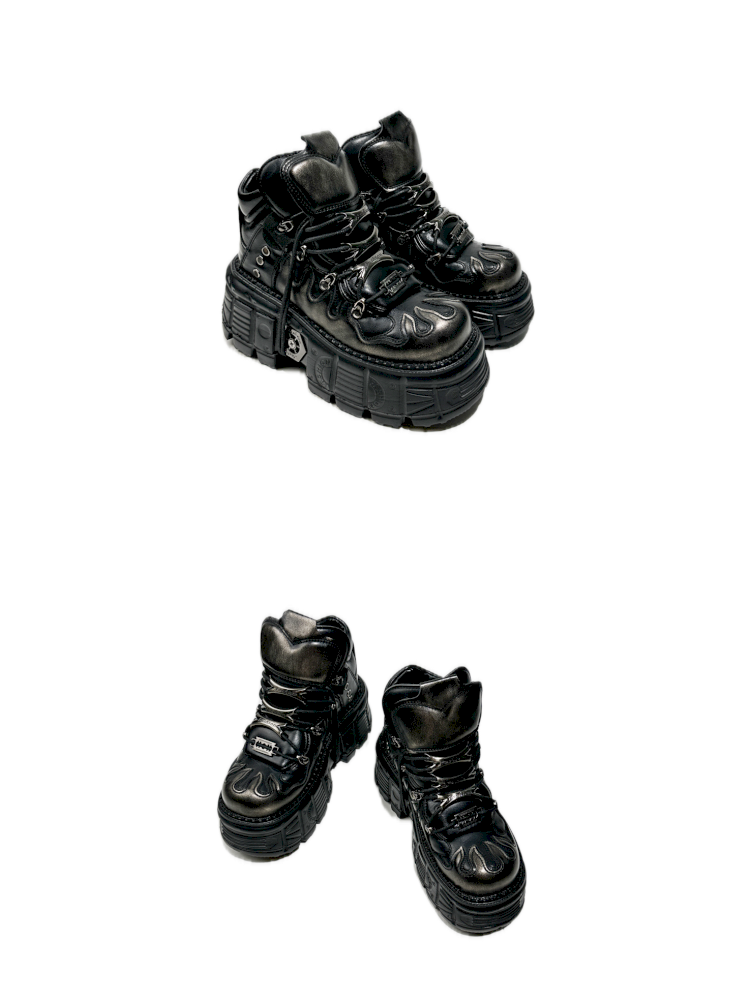 Punk muffin shoes【s0000013752】