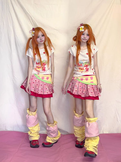 Graphic Short Sleeve Slim Fit T-Shirt【s0000012484】