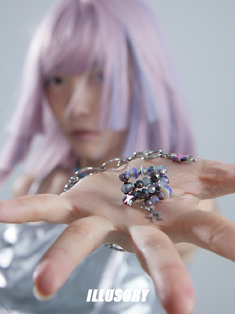 High-End Multi-Layer Star Beaded Ring【s0000018810】