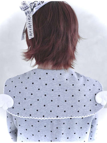 Antique Ghost Girl Gray Sailor Dress【s0000014696】