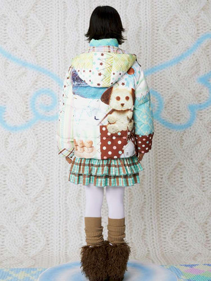 Original Cute Hooded Down Jacket【s0000014849】