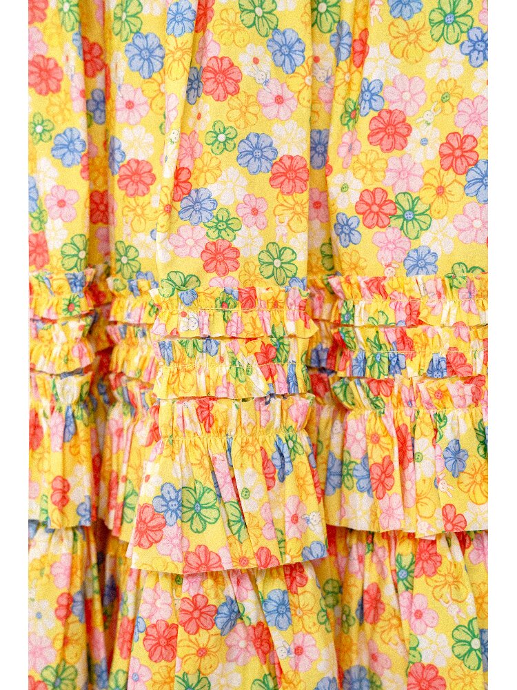 Floral Heavy Work Lace Cake Skirt【s0000016114】