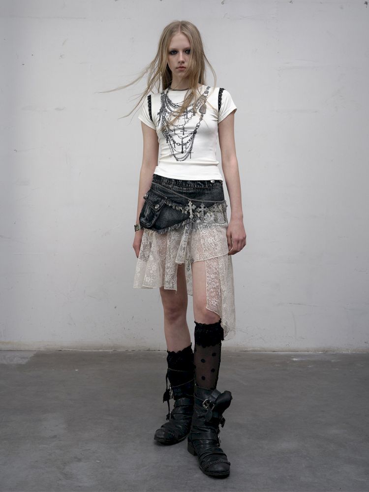 Two Wear Short Sleeve T-Shirt【s0000012619】