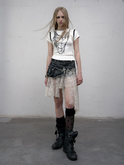 Two Wear Short Sleeve T-Shirt【s0000012619】