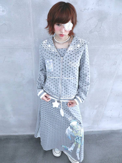 Zipper Half-Length Skirt【s0000014444】