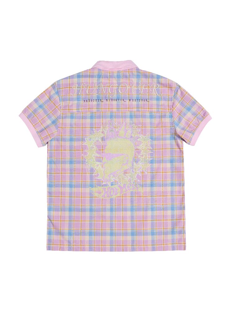 Dance Floor Climax Plaid T-Shirt【s0000016962】