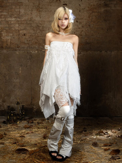 Gold Foil Block Vintage Low Shorts【s0000018378】