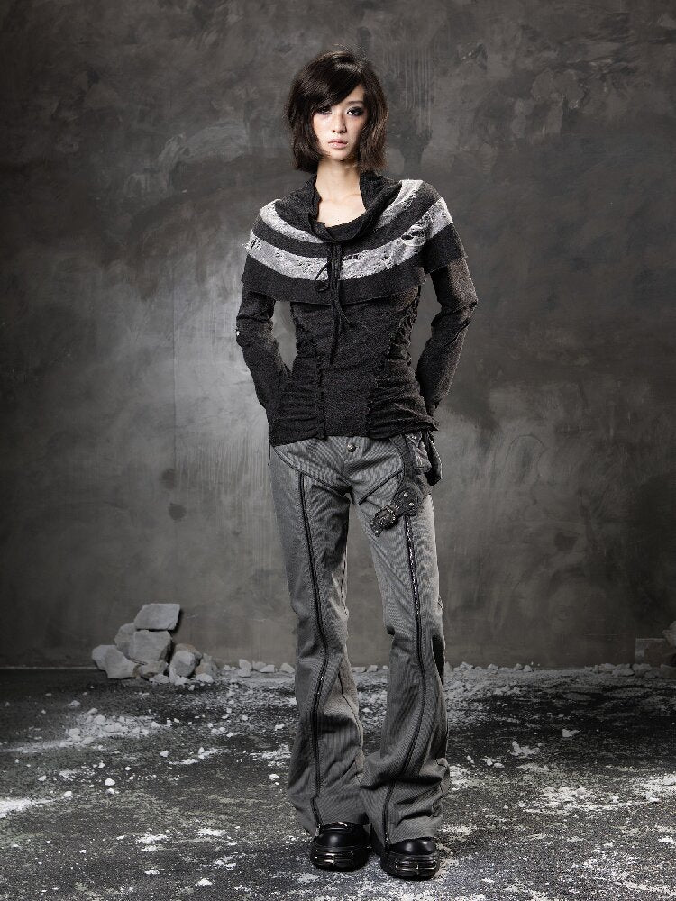 Multi-Wear Straight Flared Pants【s0000015955】