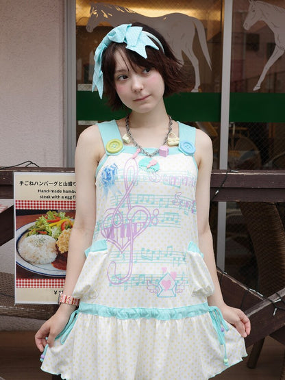 Printed Casual Mesh Tank Dress【s0000017762】