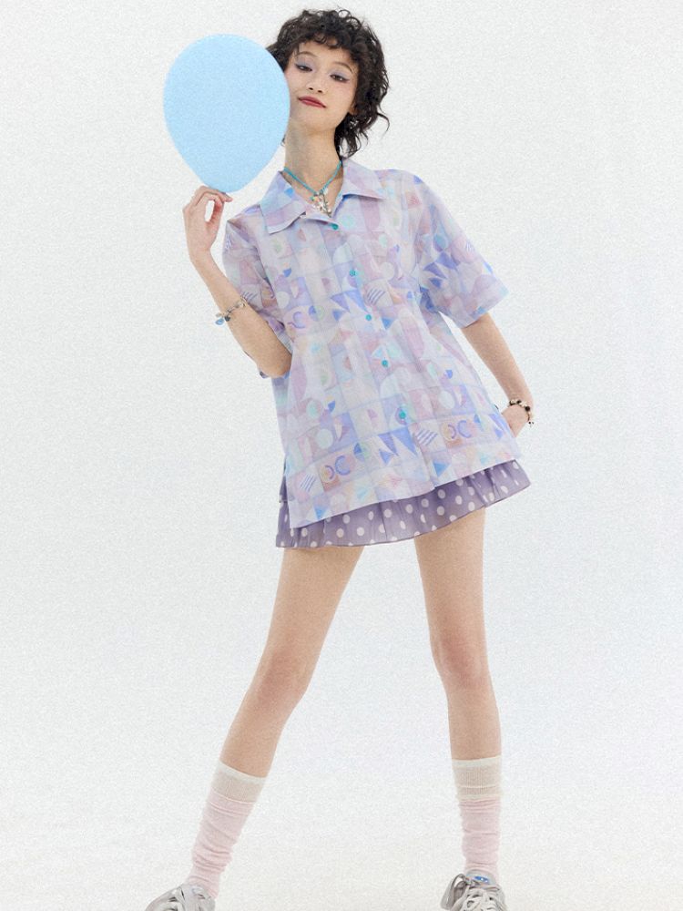 Harajuku loose-fitting top【s0000012949】