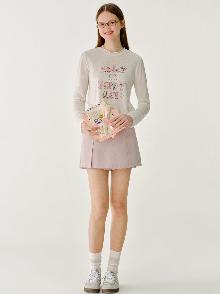 Peplum Double Layer Bottom Short【s0000011971】