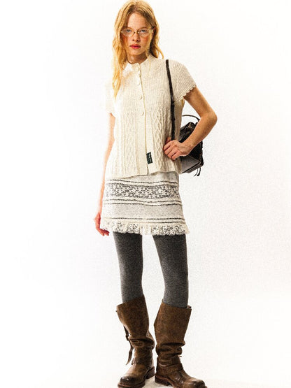 Lace Slip Dress Layering Top【s0000017928】