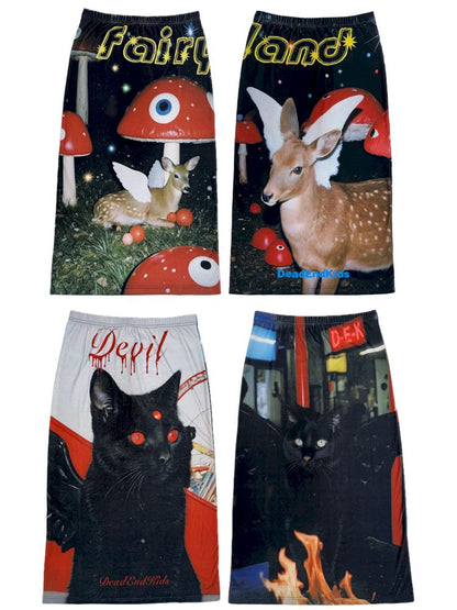 Stretch Casual Halter Long Skirt【s0000012465】