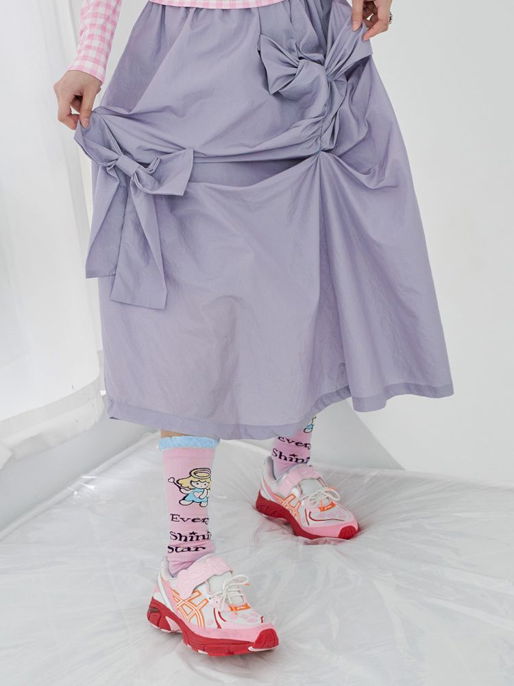 Angel mid-calf socks【s0000012351】