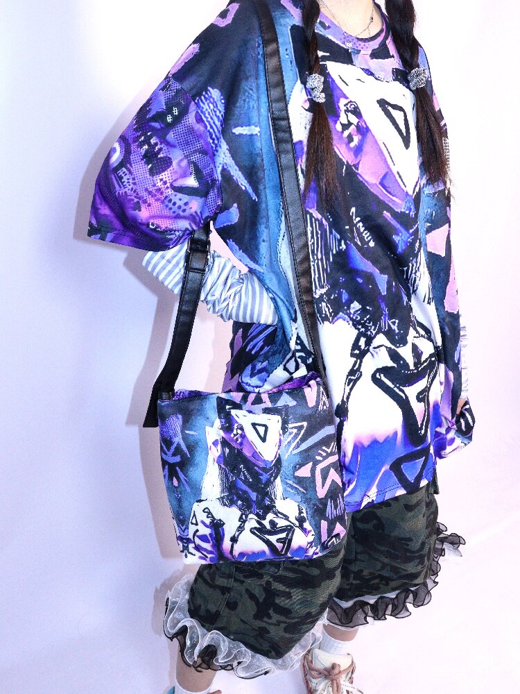 Exotic Demon Subculture Shoulder Bag【s0000017705】