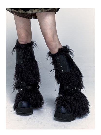 Warm Fur Legwarmers【s0000004686】